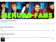 Tablet Screenshot of menudo-fans.blogspot.com