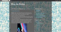 Desktop Screenshot of blogdadreka.blogspot.com