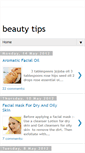 Mobile Screenshot of beautytips-info.blogspot.com
