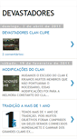 Mobile Screenshot of devastadoresclan.blogspot.com
