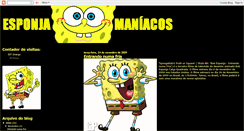 Desktop Screenshot of esponjamaniacos.blogspot.com