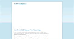 Desktop Screenshot of catconstipation101.blogspot.com