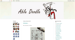 Desktop Screenshot of abledoodle.blogspot.com