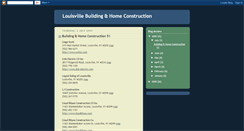 Desktop Screenshot of louisvillebuildingandhomeconstructio.blogspot.com