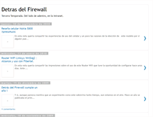 Tablet Screenshot of detrasdelfirewall.blogspot.com