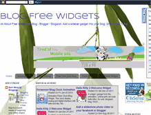 Tablet Screenshot of freewidget4u.blogspot.com