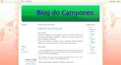 Desktop Screenshot of blogdopcampones.blogspot.com