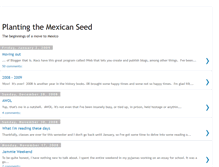 Tablet Screenshot of amexicandream.blogspot.com