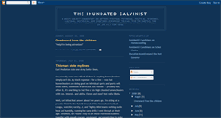 Desktop Screenshot of inundatedcalvinist.blogspot.com