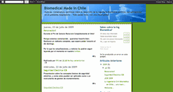 Desktop Screenshot of biomedcl.blogspot.com