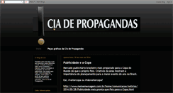 Desktop Screenshot of ciadepropagandas.blogspot.com