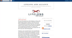 Desktop Screenshot of lifelongaidsalliance.blogspot.com