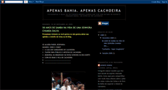 Desktop Screenshot of apenascachoeira.blogspot.com
