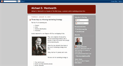 Desktop Screenshot of michaeldwentworth.blogspot.com