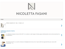 Tablet Screenshot of nicolettafasani.blogspot.com