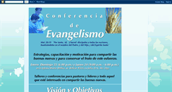 Desktop Screenshot of conferenciaevangelismo.blogspot.com