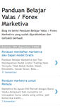Mobile Screenshot of panduan-marketiva-forex.blogspot.com