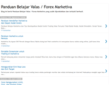 Tablet Screenshot of panduan-marketiva-forex.blogspot.com
