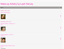 Tablet Screenshot of leah-harvey.blogspot.com