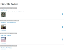 Tablet Screenshot of hizlittlerocker.blogspot.com