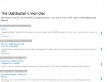 Tablet Screenshot of dustbusterchronicles.blogspot.com
