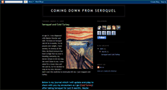 Desktop Screenshot of comingdownfromseroquel.blogspot.com