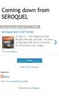 Mobile Screenshot of comingdownfromseroquel.blogspot.com