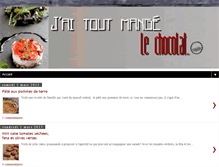 Tablet Screenshot of jaitoutmangelechocolat.blogspot.com