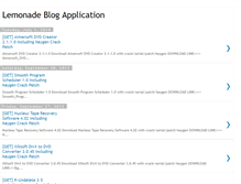 Tablet Screenshot of lemonadeapp.blogspot.com