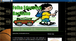 Desktop Screenshot of folhaeducativabasiliano.blogspot.com