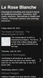 Mobile Screenshot of le-rose-blanche.blogspot.com