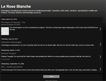 Tablet Screenshot of le-rose-blanche.blogspot.com