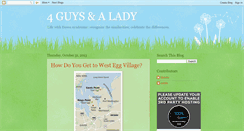 Desktop Screenshot of 4-guys.blogspot.com