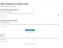 Tablet Screenshot of elrincondemonys.blogspot.com