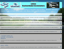 Tablet Screenshot of letrasunifal.blogspot.com