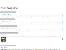 Tablet Screenshot of funflynnfamily.blogspot.com