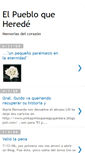 Mobile Screenshot of elpuebloqueherede.blogspot.com