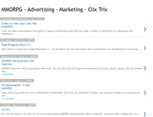 Tablet Screenshot of mmoclix.blogspot.com