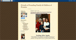 Desktop Screenshot of foundingfamilyfriends.blogspot.com