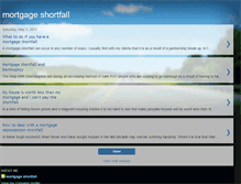 Tablet Screenshot of mortgage-shortfall.blogspot.com