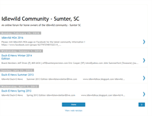 Tablet Screenshot of idlewildhoa.blogspot.com