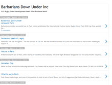 Tablet Screenshot of barbariansdownunder.blogspot.com