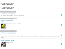 Tablet Screenshot of funkybender.blogspot.com
