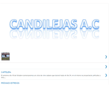 Tablet Screenshot of cinecandilejas.blogspot.com