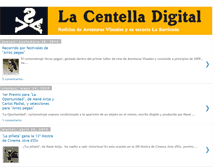 Tablet Screenshot of lacentelladigital.blogspot.com