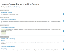 Tablet Screenshot of hci-design.blogspot.com