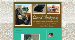 Desktop Screenshot of donnasbooknook.blogspot.com