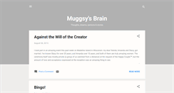 Desktop Screenshot of muggsysbrain.blogspot.com