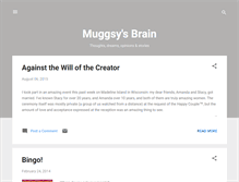 Tablet Screenshot of muggsysbrain.blogspot.com