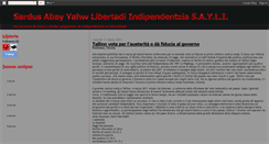 Desktop Screenshot of libertadindipendentzia.blogspot.com